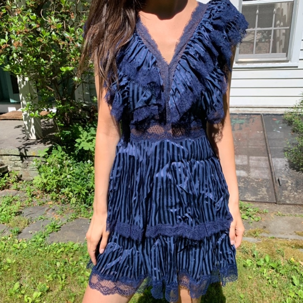 Blue Alice + Olivia dress